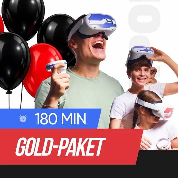 Gold-Paket VR-Event Berlin-Tegel